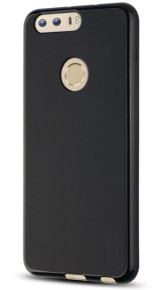 Силиконов гръб ТПУ гланц за Huawei Honor 8 FRD-L09 / Huawei Honor 8 FRD-L02 черен
